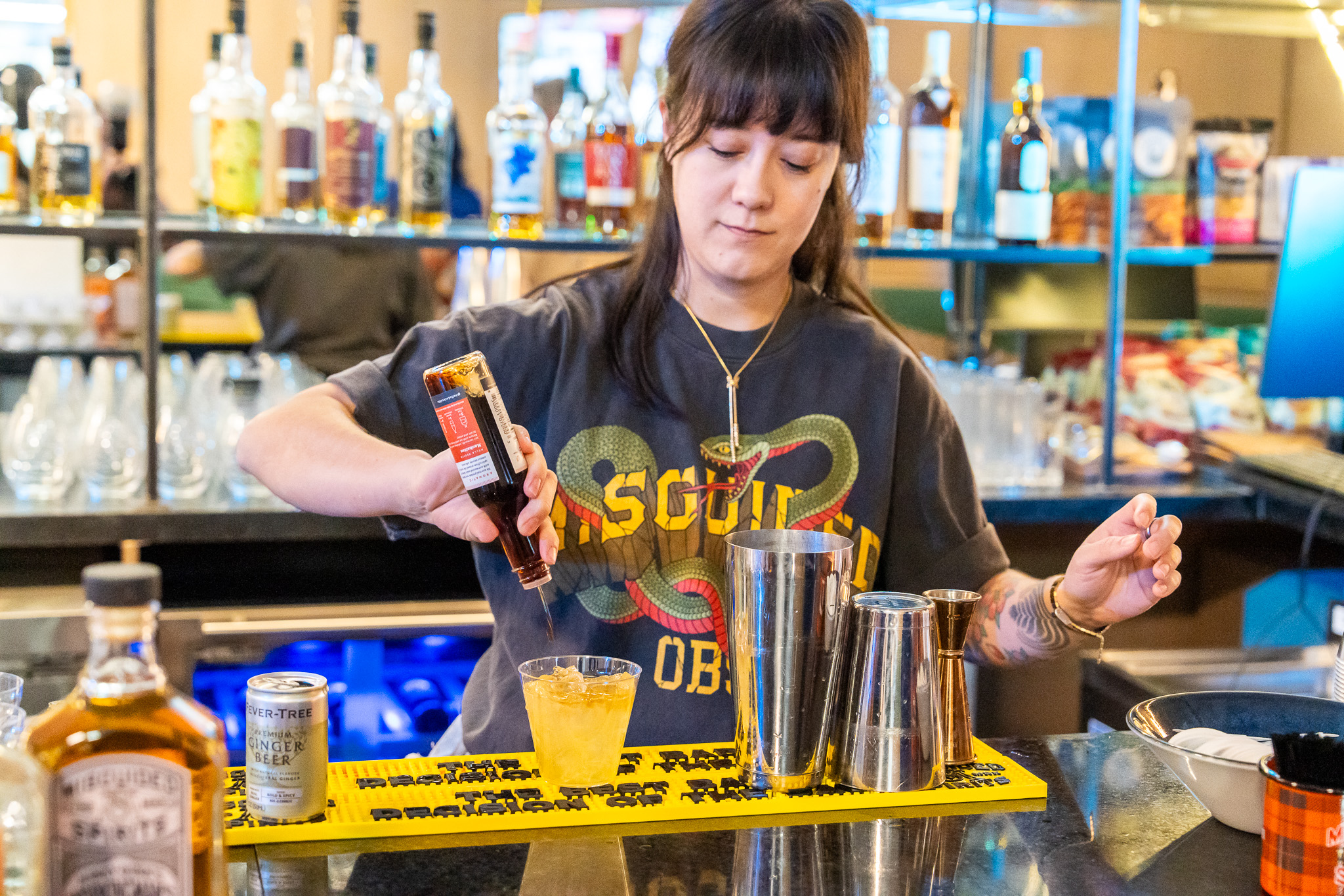 Craft cocktails at LaBarra